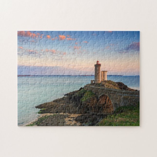 Minou Lighthouse in France Jigsaw Puzzle (Horizontal)