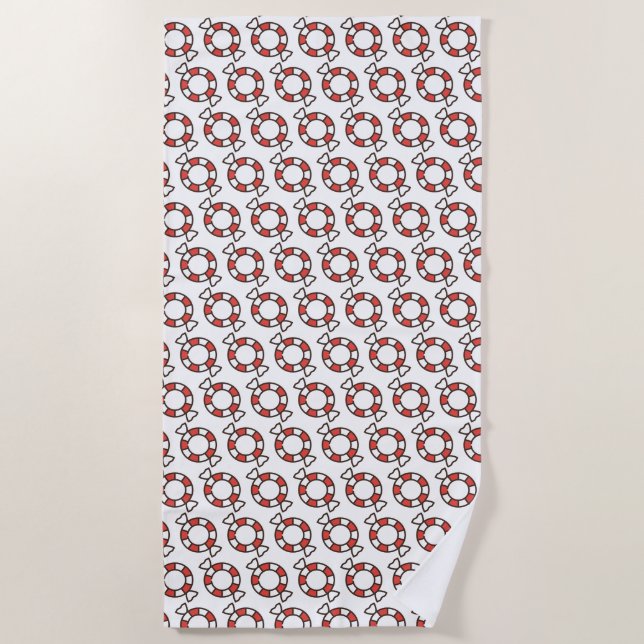 mint-2 beach towel (Front)