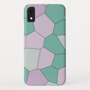 Mint and Lavender iPhone XR Case