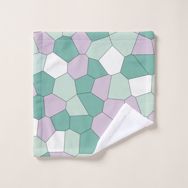 Mint and Lavender Wash Cloth (Wash Cloth)