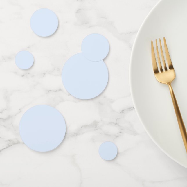 Mint Aqua Blue Anniversary Table Confetti (Group)