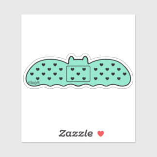 Mint Bat Shaped Bandage