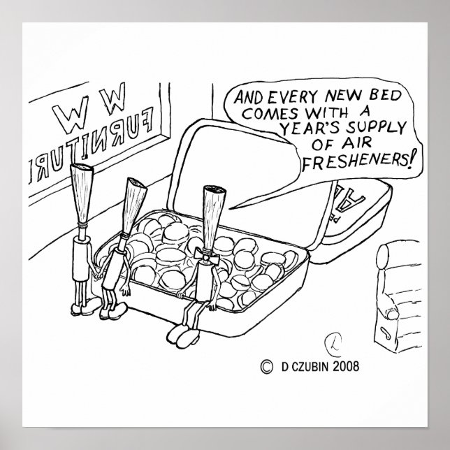 Mint Bed Poster (Front)