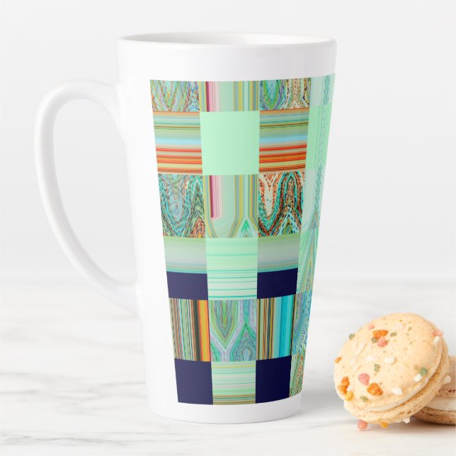 Mint Bohême Latte Mug (In Situ)