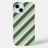 Mint Chocolate Chip Colour Block Stripes 