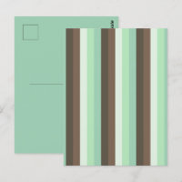 Mint Chocolate Chip Colour Block Stripes