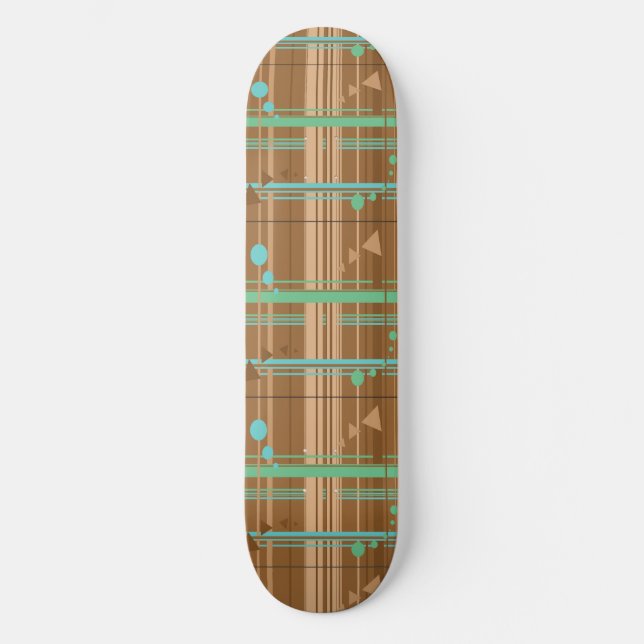 Mint Chocolate Skateboard (Front)