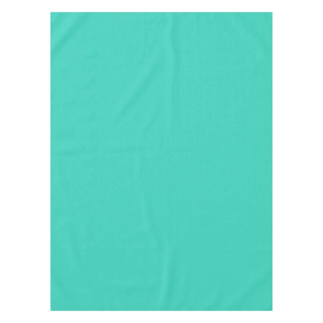 Mint coordinating colour tablecloth (Front)