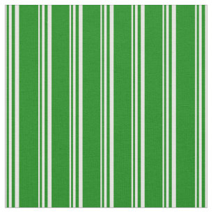 Mint Cream and Green Striped/Lined Pattern Fabric