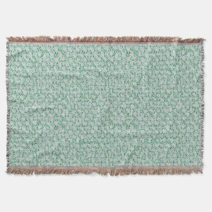 mint cream celadon light green blue grey throw blanket