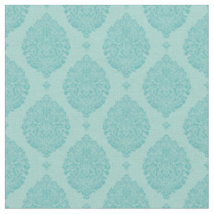 Mint Damask Fabric