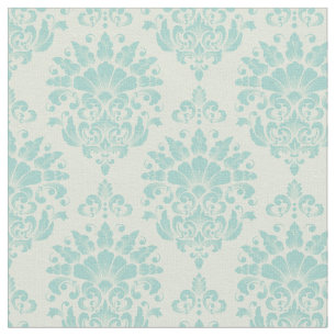 Mint Damask Fabric