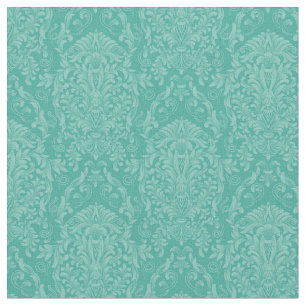 Mint Damask Fabric