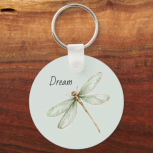 Mint Dream Dragonfly Key Ring