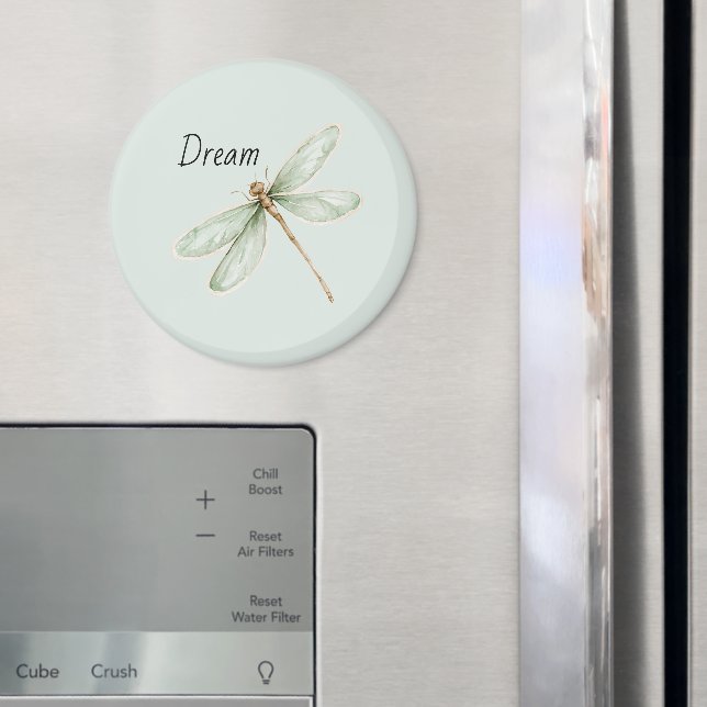 Mint Dream Dragonfly Magnet (In Situ (Fridge))
