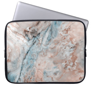 Mint Emperador marble, aqua limestone Laptop Sleeve
