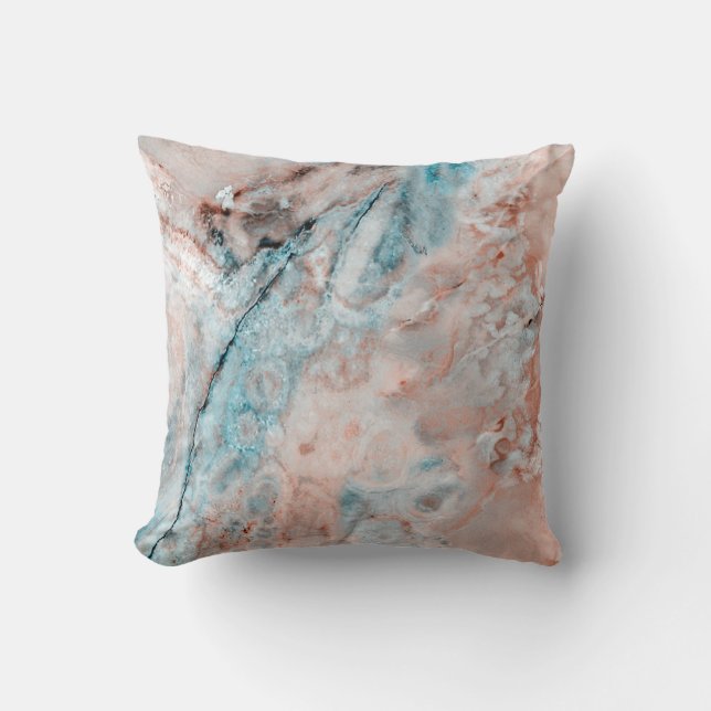 Mint Emperador marble onyx Cushion (Front)