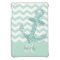 Mint Faux Glitter Anchor Chevron Personalised