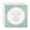 Mint Faux Gold Foil Polka Dots Pattern