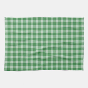 Mint Gingham Tea Towel