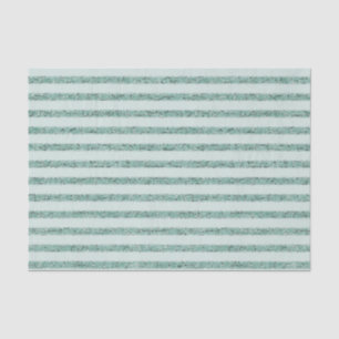 Mint Glam Stripes Tissue Paper