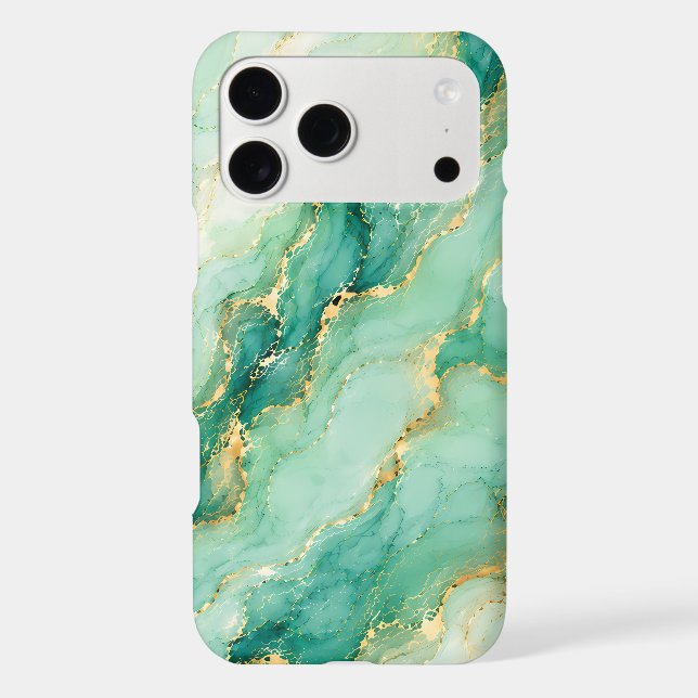 Mint & Gold Marble Luxury (Back)