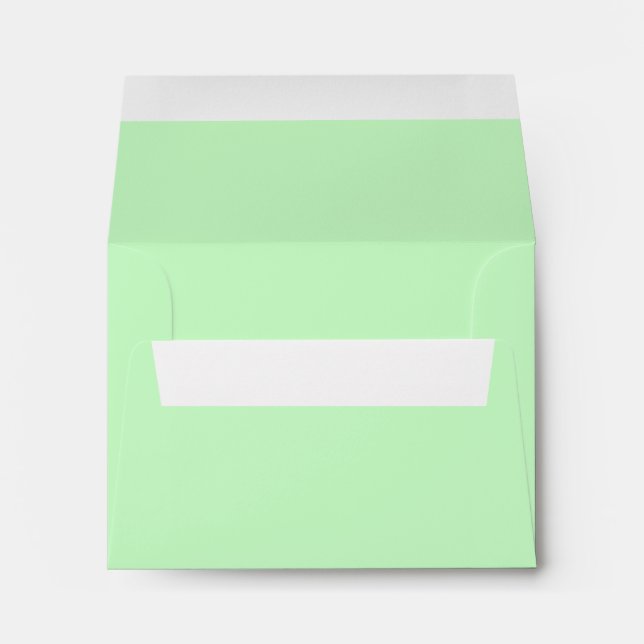 Mint Green A2 Blank Envelopes (Back (Bottom))