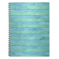 Mint Green and Tuquoise Pastel Stripes Pattern