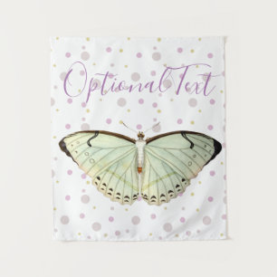 Mint Green Beauty Butterfly Tapestry