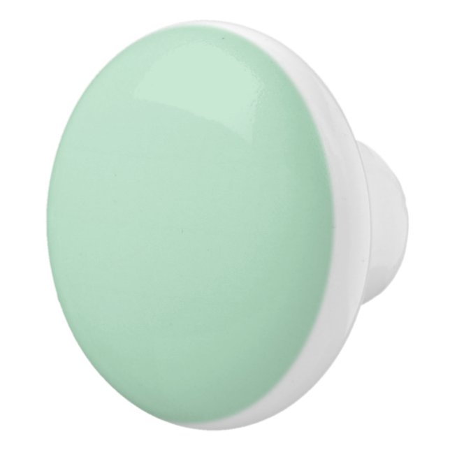 Mint Green Ceramic Drawer Knob (Right)