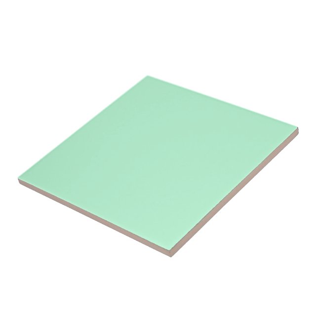 Mint Green Ceramic Tile (Side)