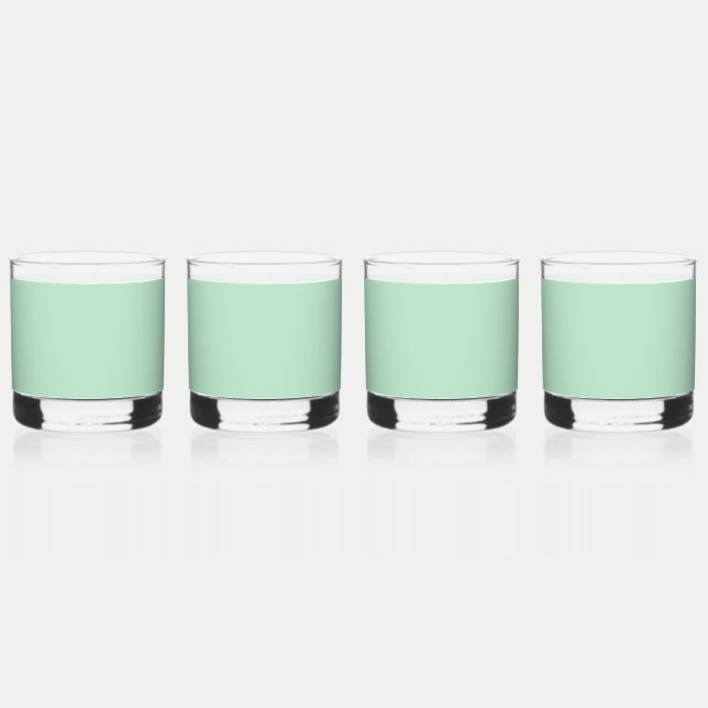 Mint Green Customisable Glass Set (Front)