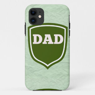 Mint Green Dad  Plaque iPhone 11 Case