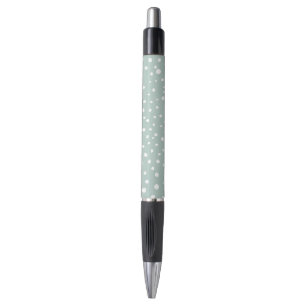 Mint Green Dalmatian Spots, Dalmatian Dots, Dotted