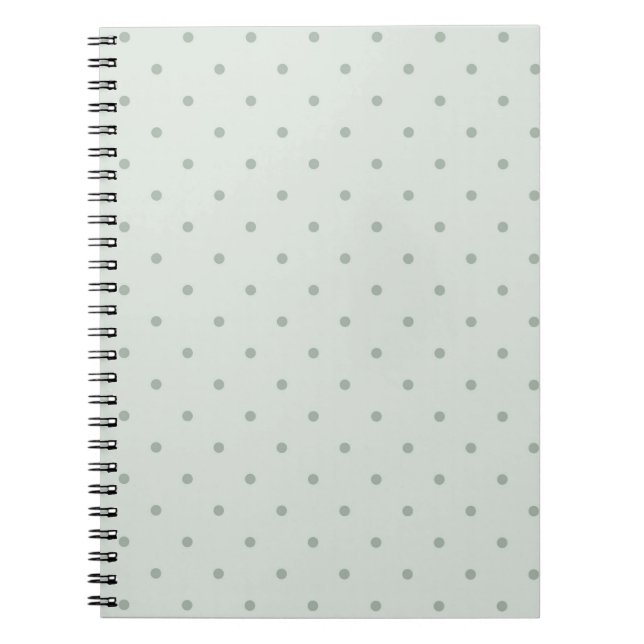 Mint Green Dots Notebook (Front)