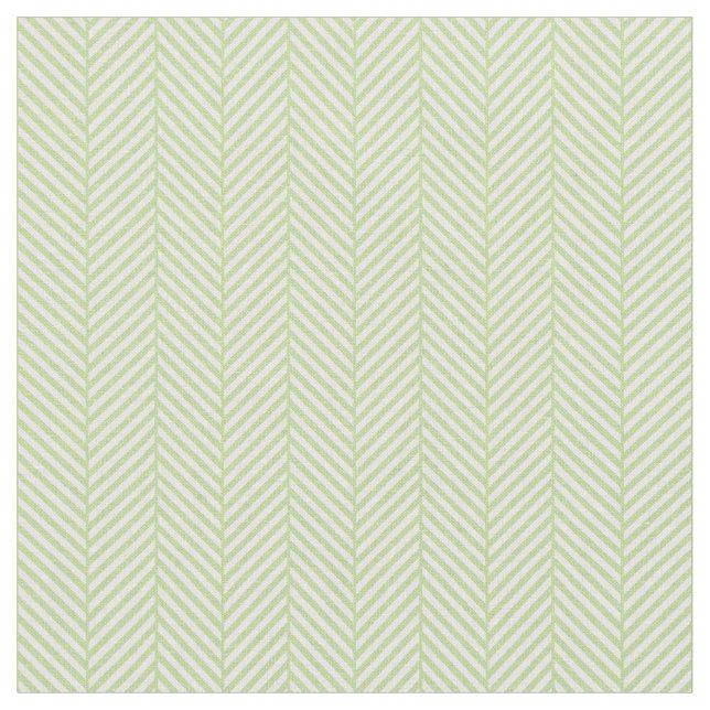 Mint Green Herringbone Fabric (Close Up)