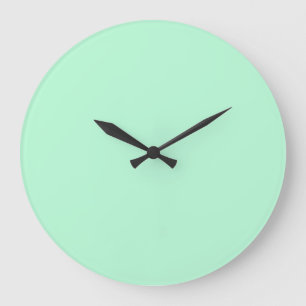 Mint Green Large Clock