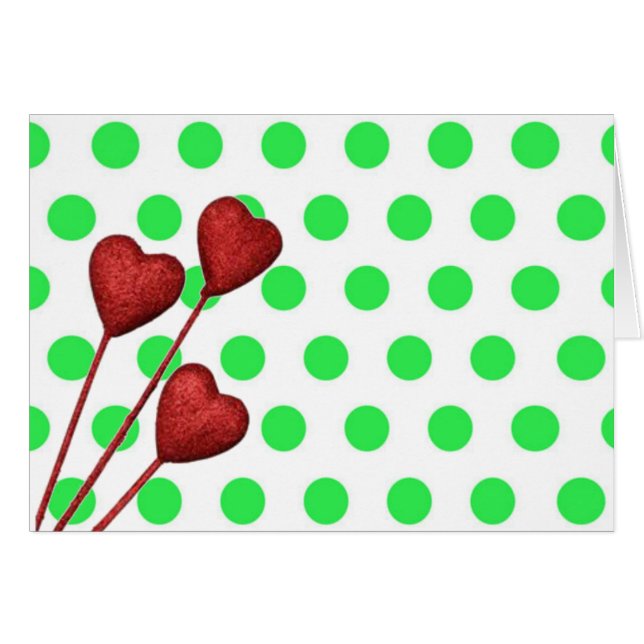 Mint Green Polka Dots (Front Horizontal)