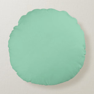 Mint Green Round Cushion