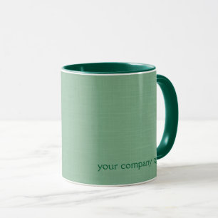 Mint green solid textured  mug