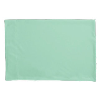 Mint Green Standard Sized Single Pillowcase