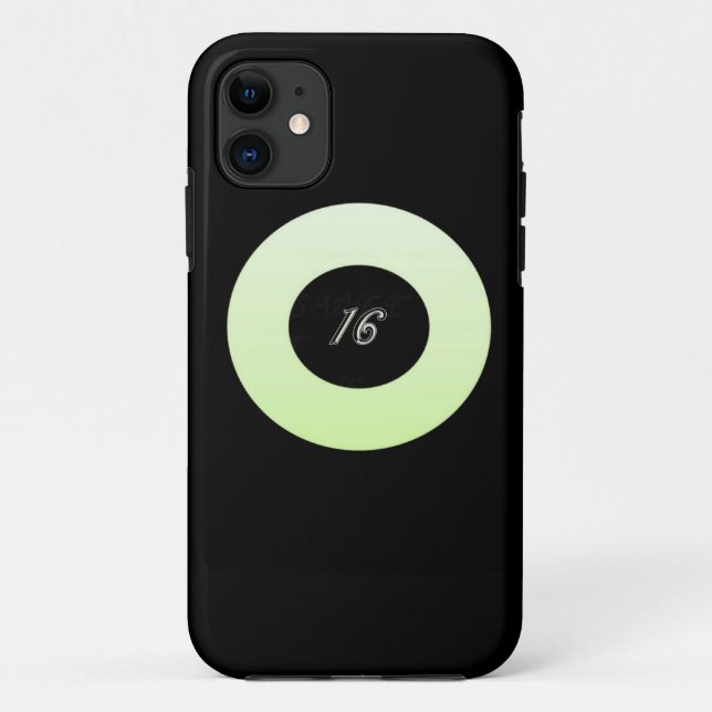 Mint Green Sweet 16 Case-Mate iPhone Case (Back)