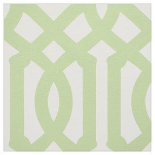 Mint Green Trellis Large Scale Fabric