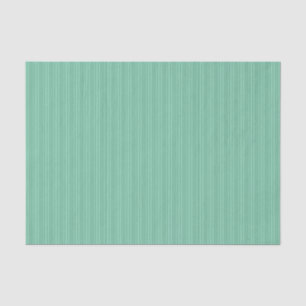 Mint Green Vertical Stripes Pattern Tissue Paper