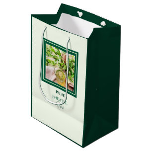 Mint Green Wellness & Self-Care Medium Gift Bag