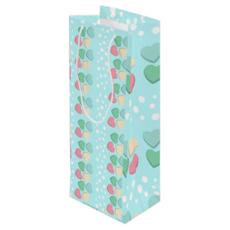 Mint Green Wine Gift bag