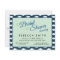 Mint Green with Navy Blue Border Bridal Shower