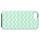 Mint Green Zigzag Chevron Stripes.