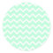 Mint Green Zigzag Chevron Stripes.