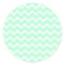 Mint Green Zigzag Chevron Stripes.